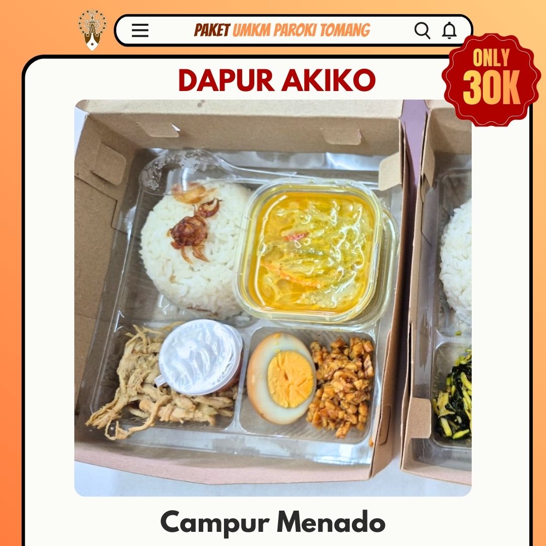 https://umkm.parokitomang.or.id//assets/images/product/Dapur Akiko Paket Nasi box campur menado