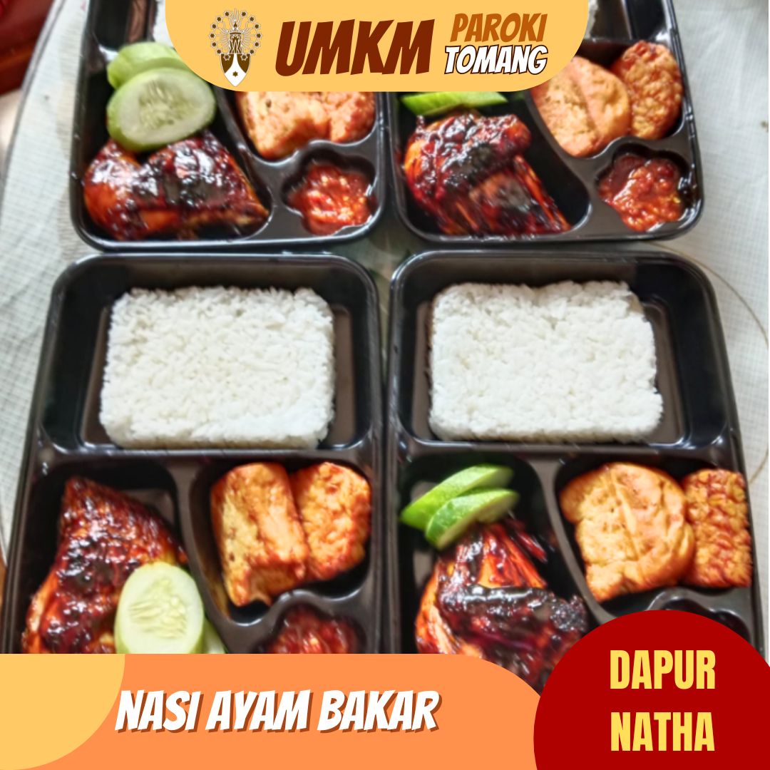 https://umkm.parokitomang.or.id//assets/images/product/nasi ayam bakar tahu tempe Dapur Natha